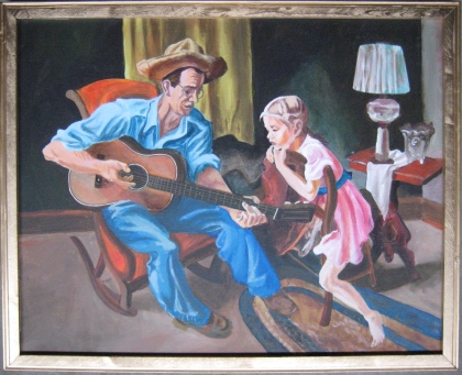 copied from a Thomas Hart Benton painting with the same title